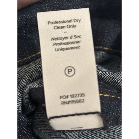 Cinq A Sept Kelly Denim Cargo Pants Women's Size 6 Blue Cotton - Picture 8 of 9